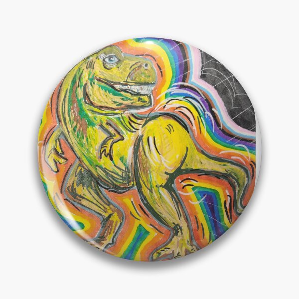 Item preview, T-Rex Pride  designed and sold by DebSwinskiArt.