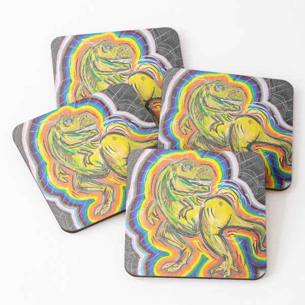 Item preview, T-Rex Pride  designed and sold by DebSwinskiArt.