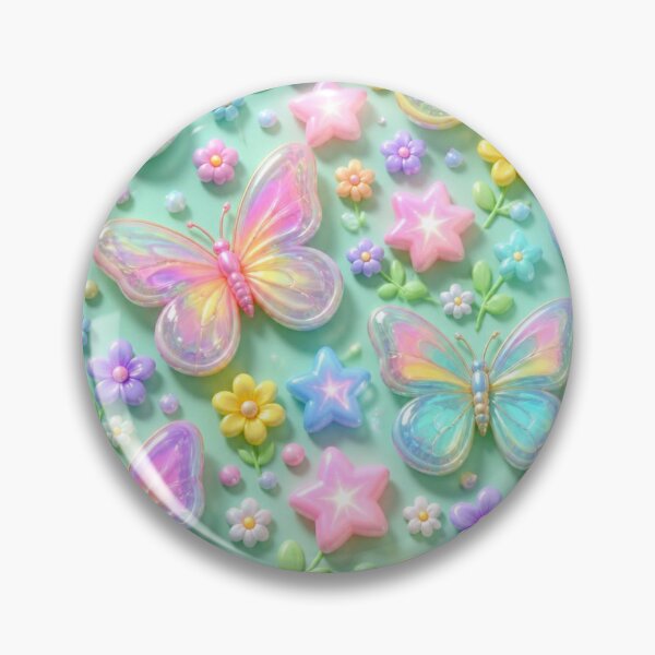 Item preview, Grow At Your Own Pace Y2K Holographic Butterfly Self Love designed and sold by mo-carnival.