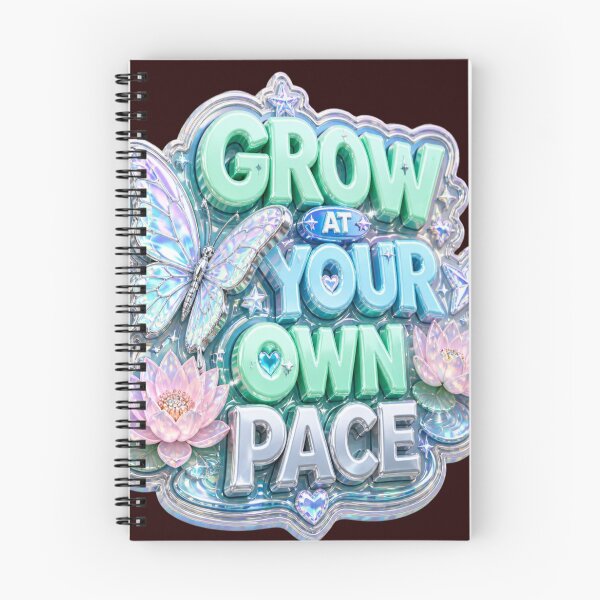 Item preview, Grow At Your Own Pace Y2K Holographic Butterfly Self Love designed and sold by mo-carnival.