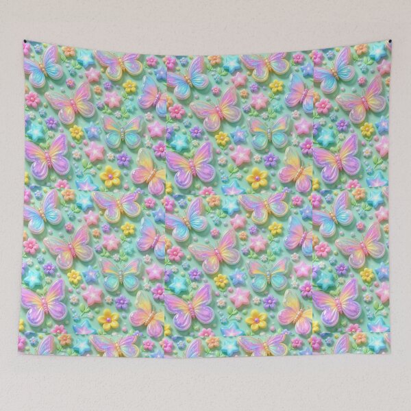Item preview, Grow At Your Own Pace Y2K Holographic Butterfly Self Love designed and sold by mo-carnival.