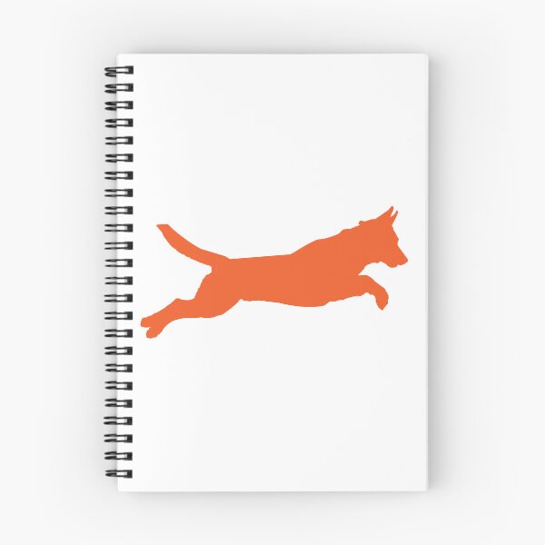 Item preview, Dock Diving Belgian Malinois Silhouette Orange designed and sold by KodiakGoods.