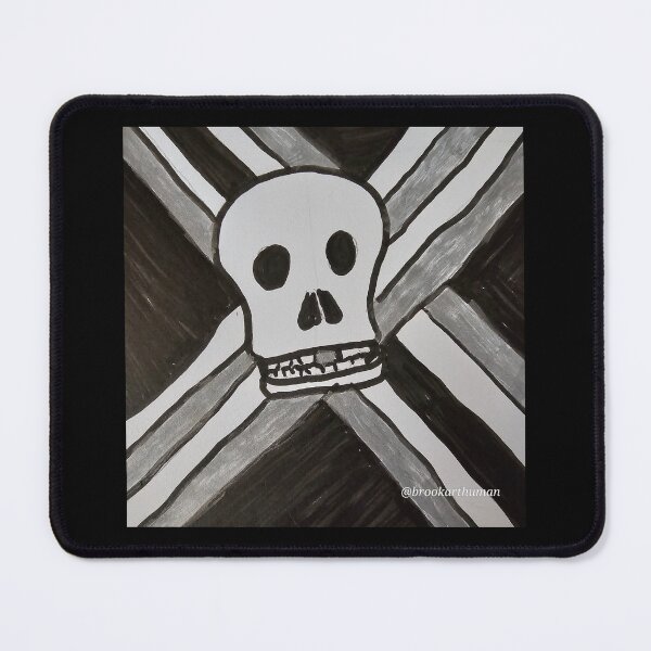 Item preview, Skulls and Stripes 1 designed and sold by DancingCreek.