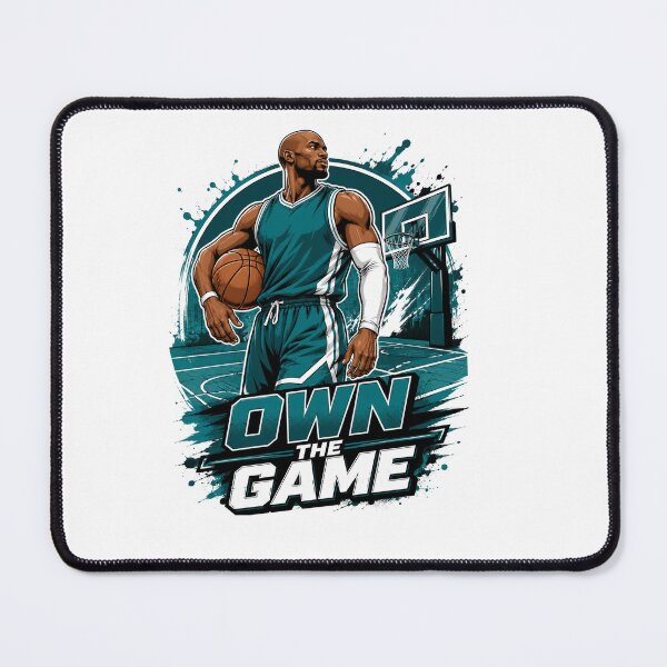 Item preview, Own The Game - Basketball Player Art designed and sold by GameTime-Gear.