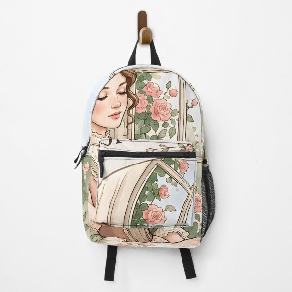 Item preview, Emotionally Recovering From A Book Vintage Cottagecore Reader Art designed and sold by MAGICKEY2024.