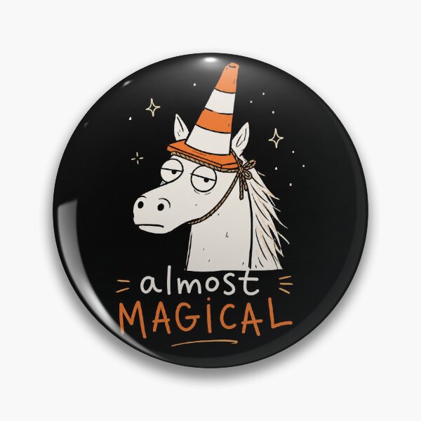 Item preview, Almost Magical Funny unicorn designed and sold by J-Style-Design.