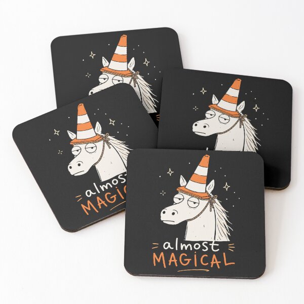 Item preview, Almost Magical Funny unicorn designed and sold by J-Style-Design.