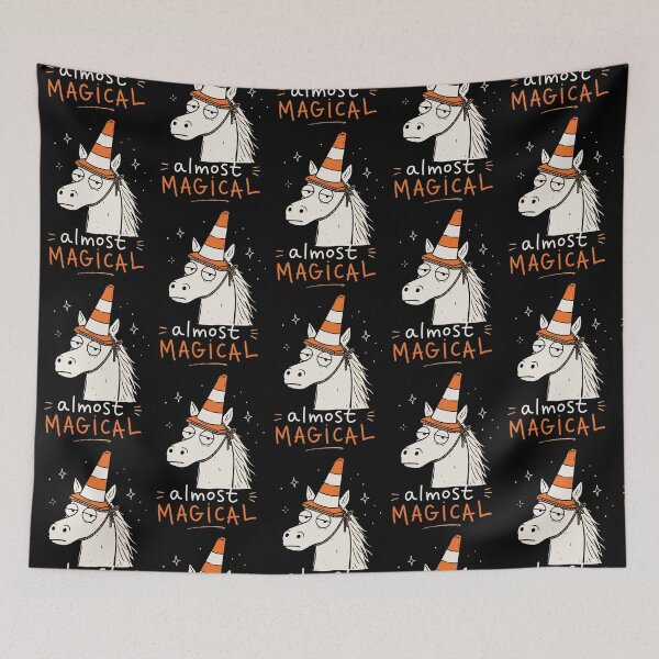 Item preview, Almost Magical Funny unicorn designed and sold by J-Style-Design.