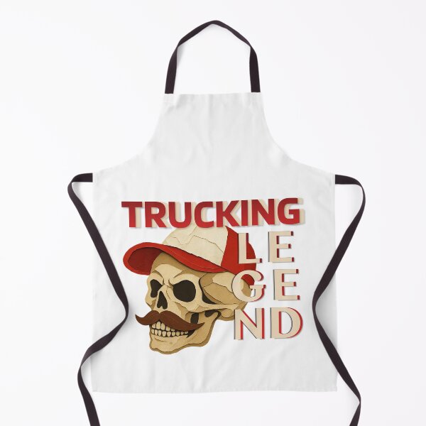 Item preview, Trucking Legend Skull Funny Truck Driver designed and sold by LuxuryHue.