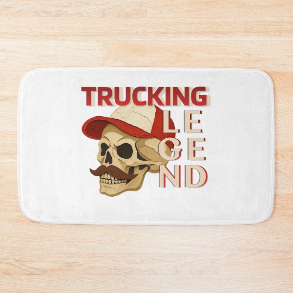 Item preview, Trucking Legend Skull Funny Truck Driver designed and sold by LuxuryHue.