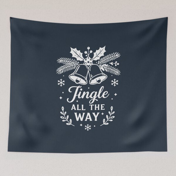 Item preview, Jingle All The Way – Vintage Christmas Bells Art designed and sold by Tklezardesigns.