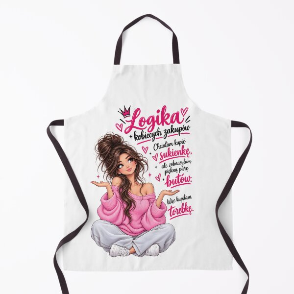Item preview, Logika Kobiecych Zakupów designed and sold by PRINTIONAL.