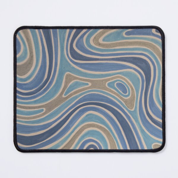 Item preview, blue swirl designed and sold by ribbitretail.