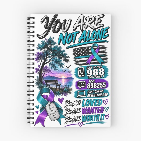 Item preview, You Are Loved You Are Wanted You Are Worth It – Suicide Awareness designed and sold by MJ3in1.