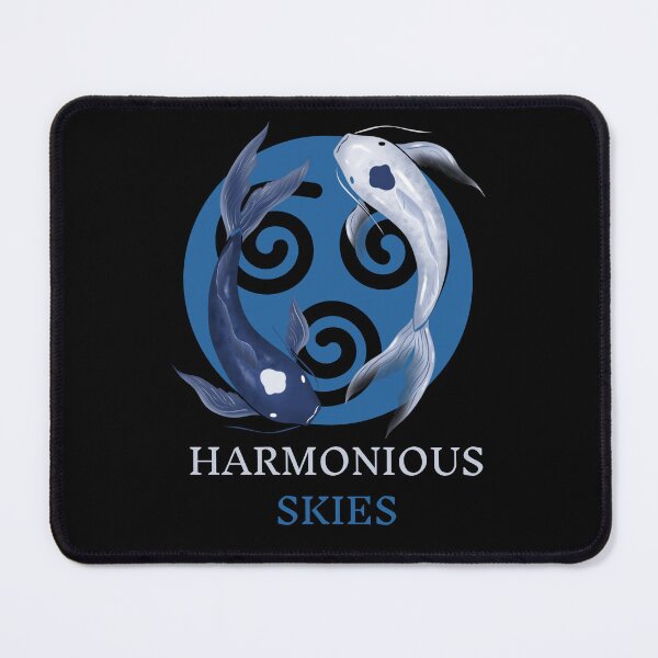 Item preview, Harmonious Skies Tui & La Koi Fish Yin Yang Balance designed and sold by PIXTRX.