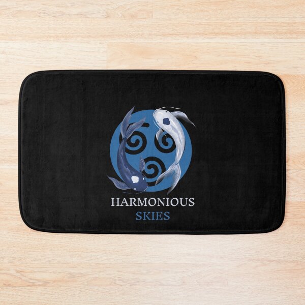 Item preview, Harmonious Skies  Tui & La Koi Fish Yin Yang Balance designed and sold by PIXTRX.
