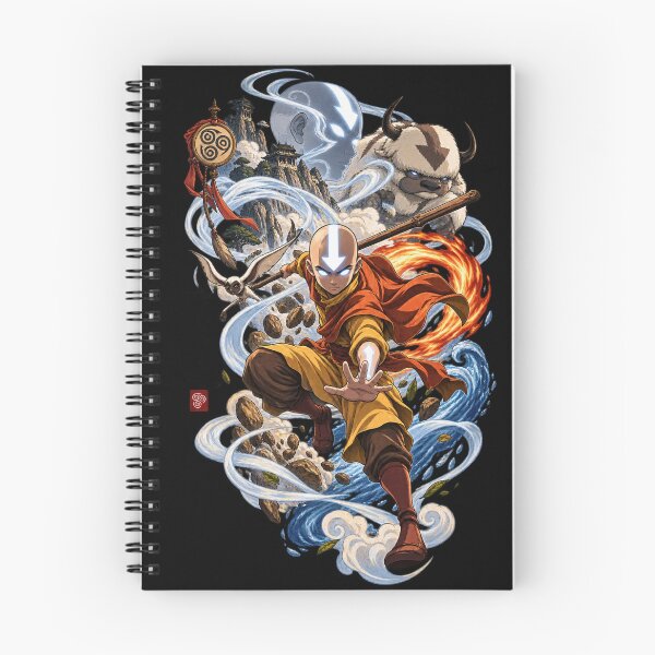 Item preview, Avatar Airbender Elemental Balance Anime Fantasy 2 designed and sold by SilverLook48.