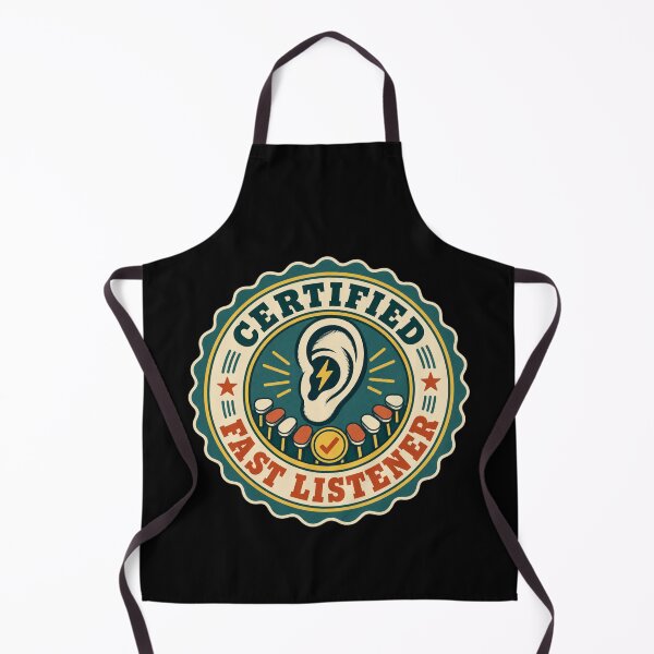 Item preview, Certified Fast Listener Vintage Court Reporter Stenography Gift designed and sold by DreamLayerStudio.