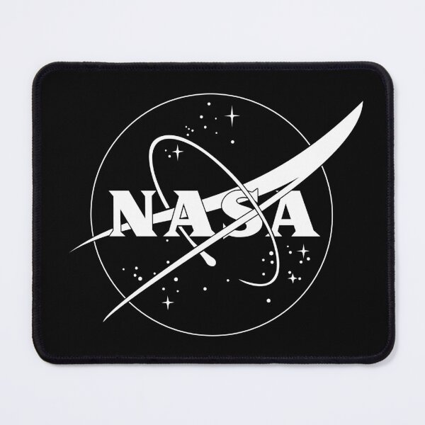 Item preview, NASA white logo designed and sold by KarolinaKarotka.