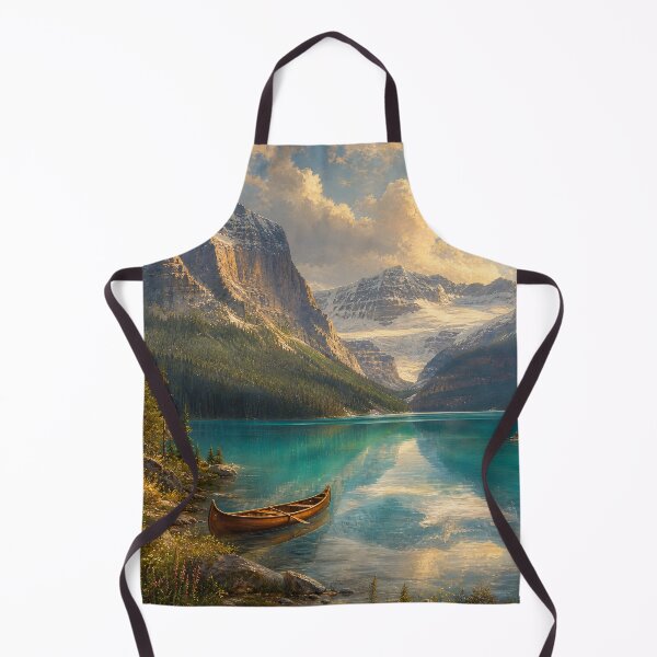 Artikelvorschau, Lake Louise Banff – Vintage Rocky Mountain Landscape Art entworfen und verkauft von DoReMiStudio.