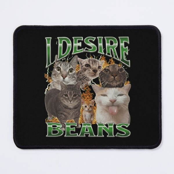 Item preview, I Desire Beans Funny Cat Meme Vintage designed and sold by aynorsadier.