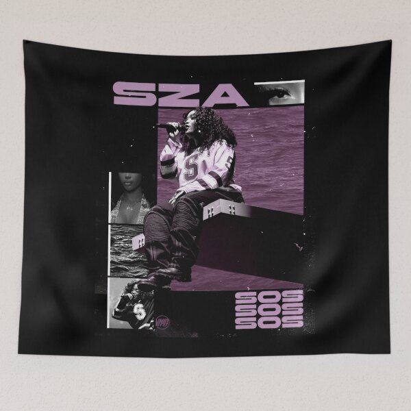 Item preview, Purple Aesthetic R&B Music Graphic Poster designed and sold by Vivshot.