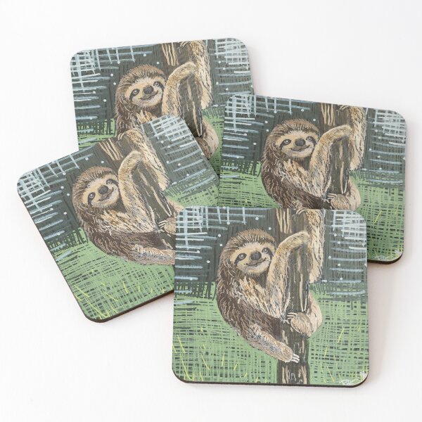 Item preview, Lazy Sloth designed and sold by DebSwinskiArt.