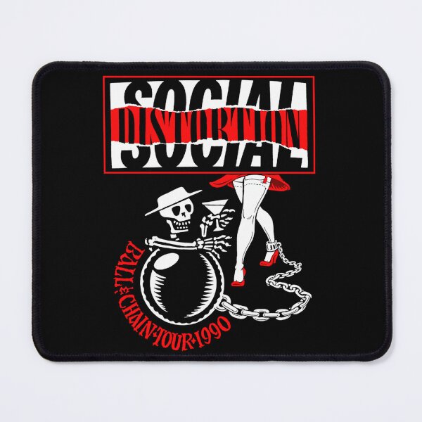 Item preview, Social Distortion Ball And Chain Skeleton Design designed and sold by stinemais4540.