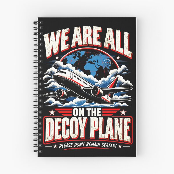 Item preview, We Are All On The Decoy Plane Please Don't Remain Seated designed and sold by m-smith-bear.