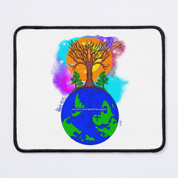 Item preview, Mark 16:15 bible scripture designed and sold by Chillateez.