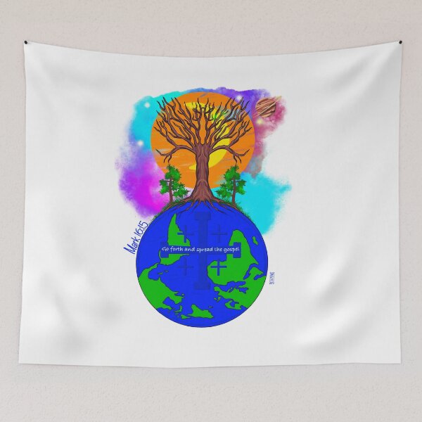 Item preview, Mark 16:15 bible scripture  designed and sold by Chillateez.