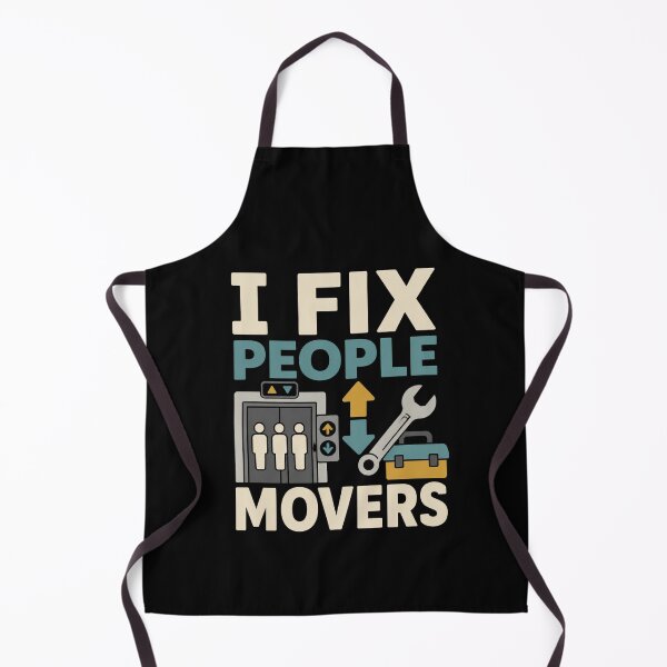 Item preview, I Fix People Movers Funny Elevator Mechanic Gift designed and sold by DreamLayerStudio.