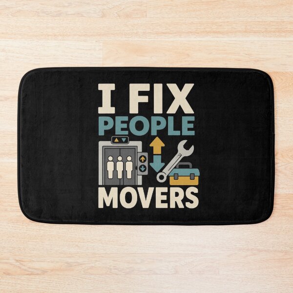 Item preview, I Fix People Movers Funny Elevator Mechanic Gift designed and sold by DreamLayerStudio.