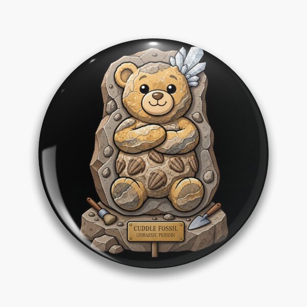 Item preview, Cuddle Fossil Teddy Bear Cute Jurassic Paleontology Geology Fossil Lover Gift designed and sold by MrDev.