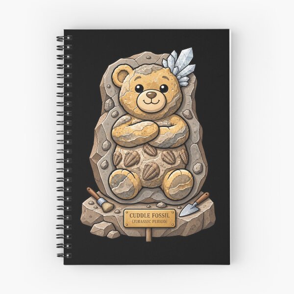Item preview, Cuddle Fossil Teddy Bear Cute Jurassic Paleontology Geology Fossil Lover Gift designed and sold by MrDev.