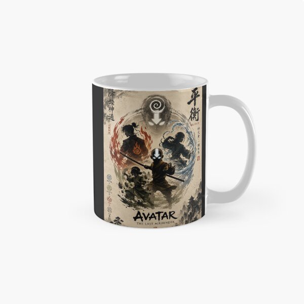 Item preview, Avatar Airbender Elemental Balance Anime Fantasía 3 designed and sold by SilverLook48.