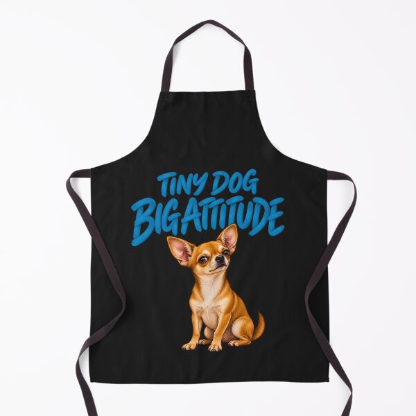 Item preview, Tiny Dog Big Attitude Chihuahua Funny Dog Lover Design designed and sold by AdicretorDesign.