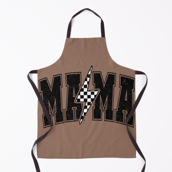 Item preview, MAMA Checkerboard Lightning Retro Rock Punk Cool Mom Graphic Design designed and sold by InOtterNew.