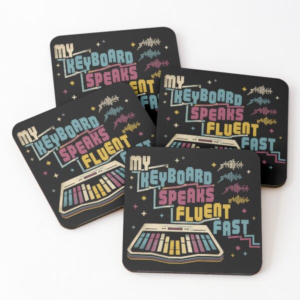 Item preview, My Keyboard Speaks Fluent Fast Funny Stenographer Gift designed and sold by DreamLayerStudio.