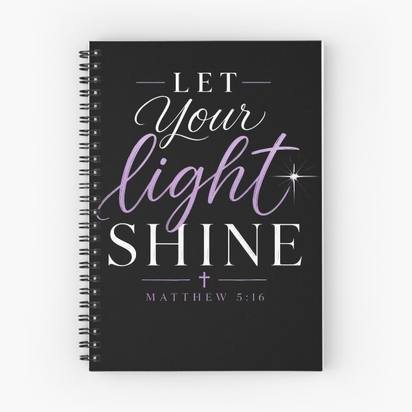 Item preview, Let Your Light Shine Matthew 516 Christian Faith designed and sold by Fereskabilon.