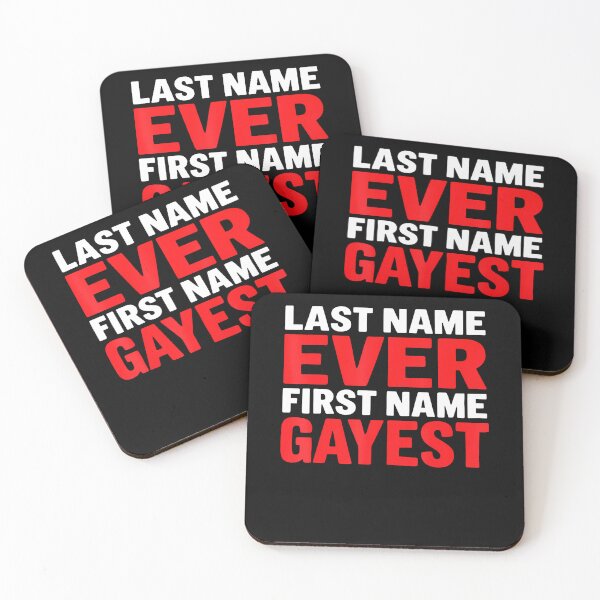 Item preview, Last Name Ever First Name Funny Lgbtq Pride designed and sold by Fereskabilon.