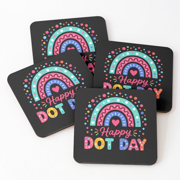 Item preview, Happy Dot Colorful Rainbow Polka Dot Boys Girls Kids Teacher designed and sold by Fereskabilon.