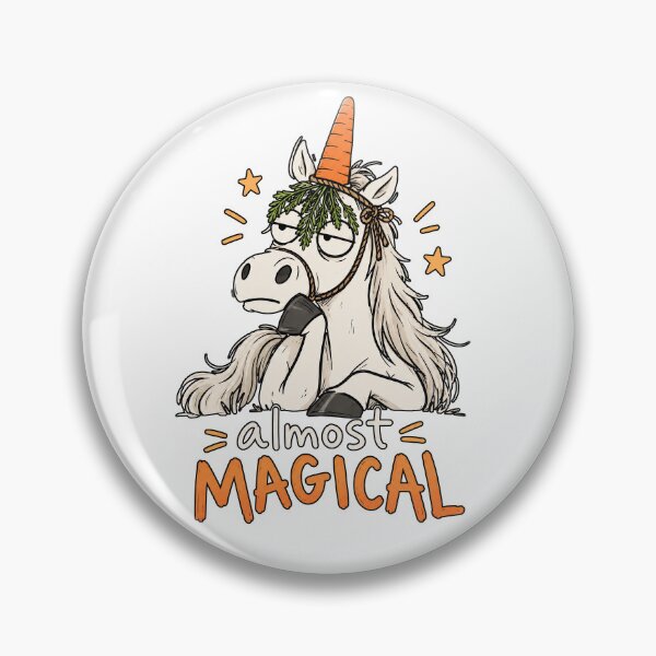 Item preview, Almost Magical Funny unicorn designed and sold by J-Style-Design.