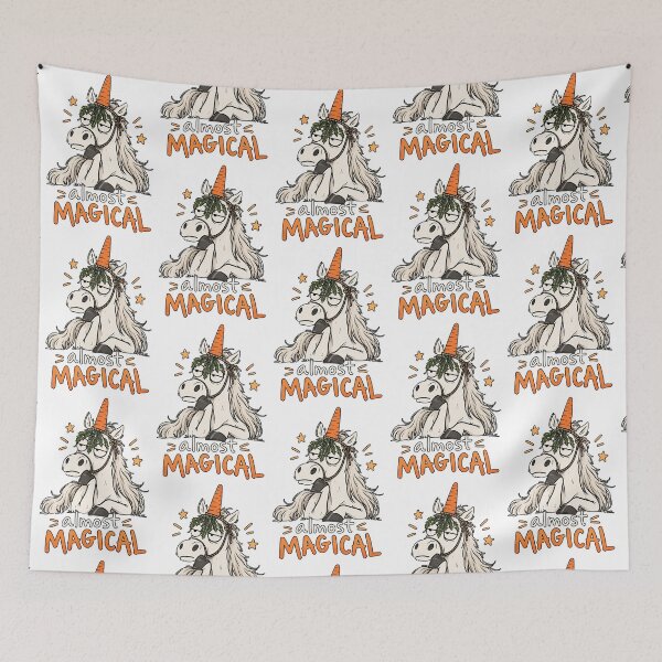 Item preview, Almost Magical Funny unicorn designed and sold by J-Style-Design.