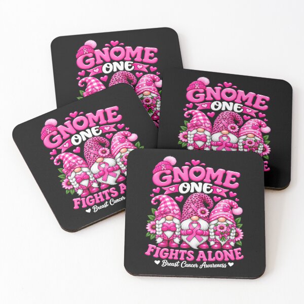 Item preview, Gnome One Fights Alone Breast Cancer Awareness designed and sold by Fereskabilon.