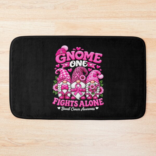 Item preview, Gnome One Fights Alone Breast Cancer Awareness designed and sold by Fereskabilon.