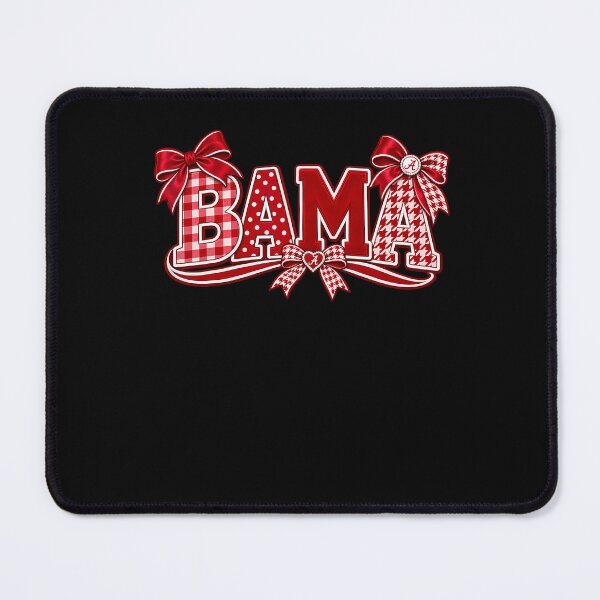 Item preview, Alabama Coquette Bow Al Vintage Sports Red Design designed and sold by Fereskabilon.