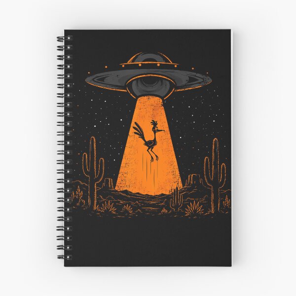 Item preview, Roadrunner And Ufo Alien Abduction Desert Science Humor designed and sold by Fereskabilon.