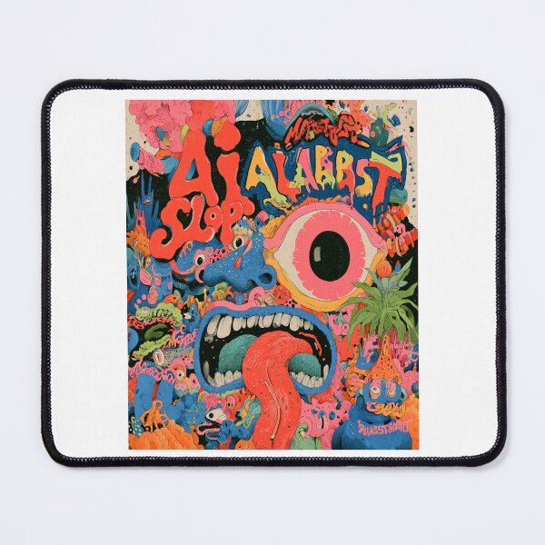 Item preview, Early AI Slop Art: Horribly Wrong, Weirdly Awesome, and Graphic Designers Absolutely Hate It designed and sold by Ignorant-Artist.