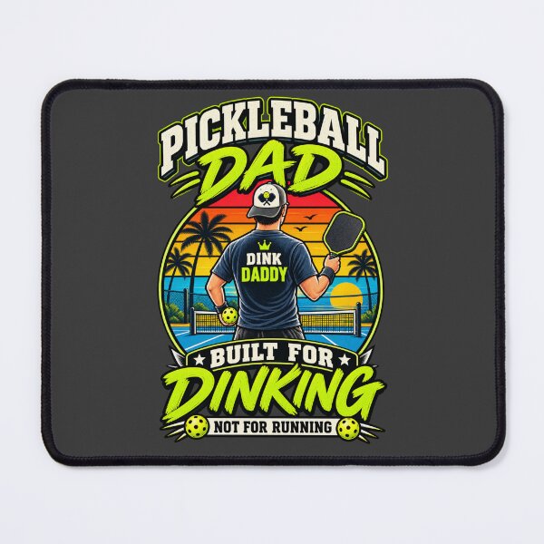 Item preview, Pickleball Dad – Dink Daddy Funny Pickleball Player T-Shirt designed and sold by The Comic Hub.